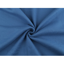 Polar tkanina - Niebieski szafirowy (1 Metr)