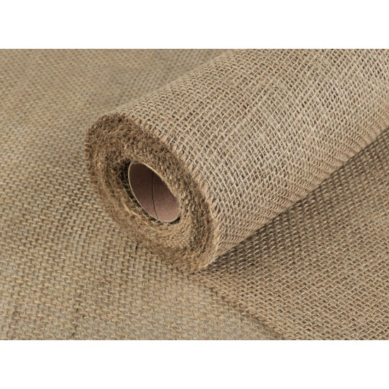 Naturalna juta szerokość 48 cm - Płowy naturalny (10 Metry) Naturalna juta szerokość 48 cm - Płowy naturalny (10 Metry)