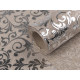 Imitacja juty szerokość 24 cm ornamenty - White (1 Metr) Imitacja juty szerokość 24 cm ornamenty - White (1 Metr)