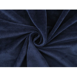 Minki puha plüss san - Blue dark (1 Méter)