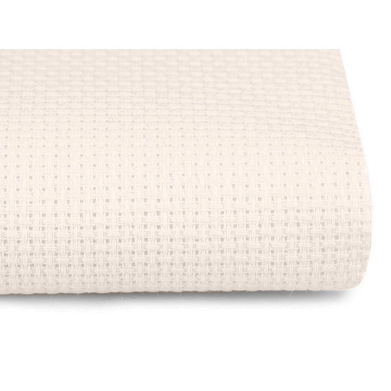 Kanwa do wyszywania kanava szerokość 140 cm 54 oczka - White (10 Metry) Kanwa do wyszywania kanava szerokość 140 cm 54 oczka - White (10 Metry)