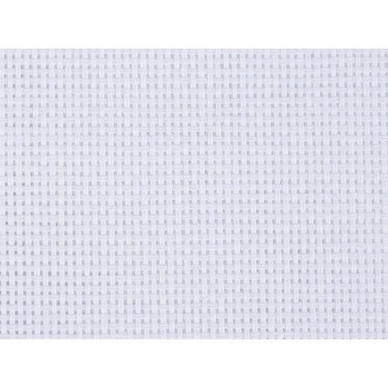 Kanwa do wyszywania panama krochmalona szerokość 140 cm 80 oczek - White (10 Metry) Kanwa do wyszywania panama krochmalona szerokość 140 cm 80 oczek - White (10 Metry)