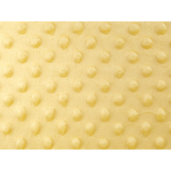 Minky plush dimple dot soft blanket fabric - Creamy light (1 Meter) Minky plush dimple dot soft blanket fabric - Creamy light (1 Meter)