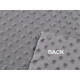 Minky plush dimple dot soft blanket fabric - Creamy light (1 Meter) Minky plush dimple dot soft blanket fabric - Creamy light (1 Meter)