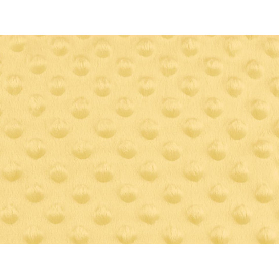 Minky plush dimple dot soft blanket fabric - Creamy light (1 Meter) Minky plush dimple dot soft blanket fabric - Creamy light (1 Meter)