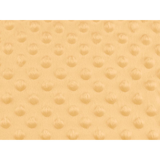 Minky plush dimple dot soft blanket fabric - Creamy light (1 Meter) Minky plush dimple dot soft blanket fabric - Creamy light (1 Meter)