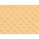 Minky plush dimple dot soft blanket fabric - Creamy light (1 Meter) Minky plush dimple dot soft blanket fabric - Creamy light (1 Meter)