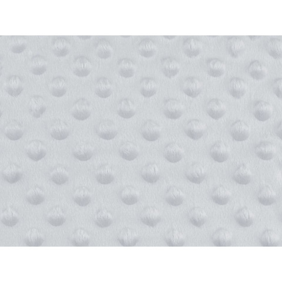 Minky plush dimple dot soft blanket fabric - Creamy light (1 Meter) Minky plush dimple dot soft blanket fabric - Creamy light (1 Meter)