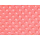 Minky plush dimple dot soft blanket fabric - Creamy light (1 Meter) Minky plush dimple dot soft blanket fabric - Creamy light (1 Meter)