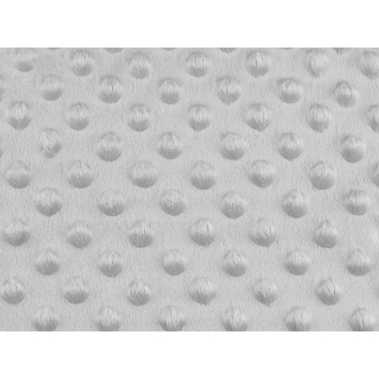 Minky plush dimple dot soft blanket fabric - Creamy light (1 Meter) Minky plush dimple dot soft blanket fabric - Creamy light (1 Meter)