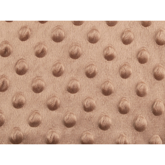 Minky plush dimple dot soft blanket fabric - Creamy light (1 Meter) Minky plush dimple dot soft blanket fabric - Creamy light (1 Meter)