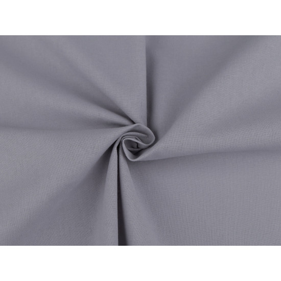 Cotton fabric / canvas single colour - Black (1 Meter)