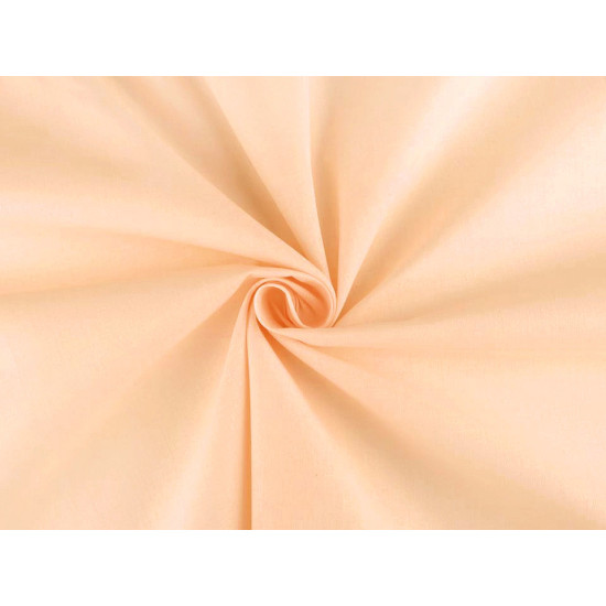 Cotton fabric / canvas single colour - Black (1 Meter)