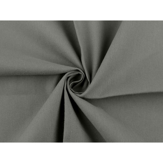 Cotton fabric / canvas single colour - Black (1 Meter)