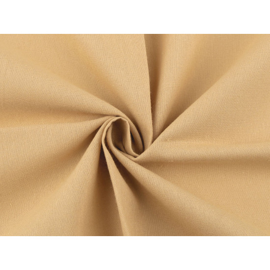 Cotton fabric / canvas single colour - Black (1 Meter)