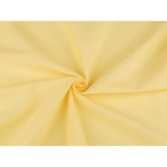 Cotton fabric / canvas single colour - Black (1 Meter)