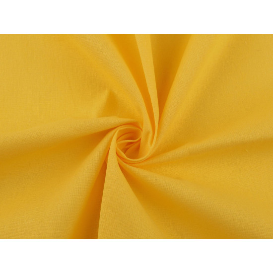 Cotton fabric / canvas single colour - Black (1 Meter)