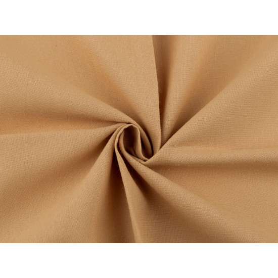 Cotton fabric / canvas single colour - Black (1 Meter)