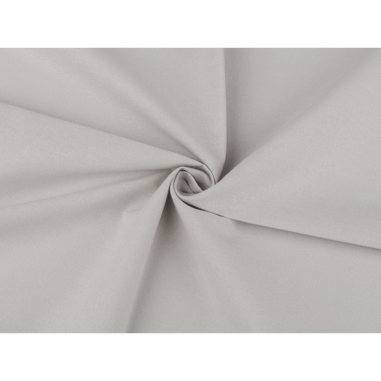 Cotton fabric / canvas single colour - Black (1 Meter)