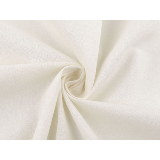 Cotton fabric / canvas single colour - Black (1 Meter)