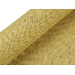 Kanwa do wyszywania kanava szerokość 50 cm 54 oczka - Musztardowy (10 Metry)