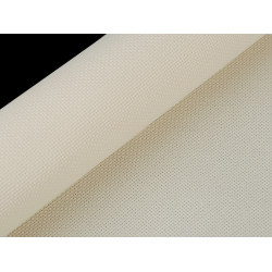 Kanwa do wyszywania kanava szerokość 50 cm 54 oczka - Waniliowy (10 Metry)