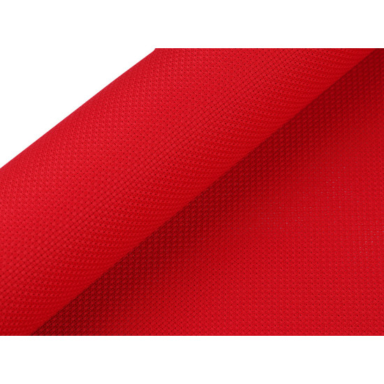 Kanwa do wyszywania kanava szerokość 50 cm 54 oczka - Czerwony (10 Metry) Kanwa do wyszywania kanava szerokość 50 cm 54 oczka - Czerwony (10 Metry)