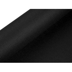 Kanwa do wyszywania kanava szerokość 50 cm 54 oczka - Czarny (10 Metry)