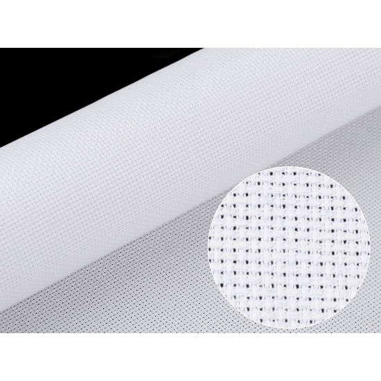 Kanwa do wyszywania kanava szerokość 50 cm 54 oczka - Czerwony (10 Metry) Kanwa do wyszywania kanava szerokość 50 cm 54 oczka - Czerwony (10 Metry)