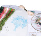 Embroidery kit / cross stitch kits pre-printed pattern of flower - As pictured (1 Set) Embroidery kit / cross stitch kits pre-printed pattern of flower - As pictured (1 Set)