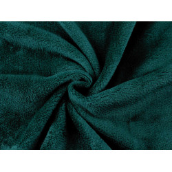 Super soft blanket fleece fabric / wellsoft minky double-sided - Green forest (1 Meter)
