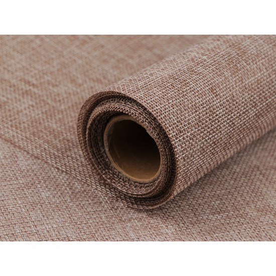 Imitacja juty szerokość 36 cm - Naturalny brąz (1 Metr) Imitacja juty szerokość 36 cm - Naturalny brąz (1 Metr)