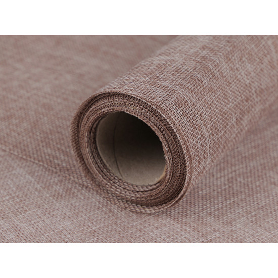 Imitacja juty szerokość 36 cm - Naturalny brąz (1 Metr) Imitacja juty szerokość 36 cm - Naturalny brąz (1 Metr)