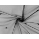Fine tulle with pearl beads - Blue light (1 Meter)