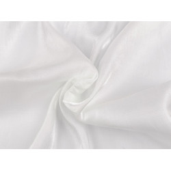Taffetas avec effet changeant, ba + pes - Lait blanc (1 Mètre)