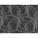 Spider web tulle net / spooky fabric - Orange (1 Meter)