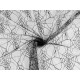 Spider web tulle net / spooky fabric - Orange (1 Meter)