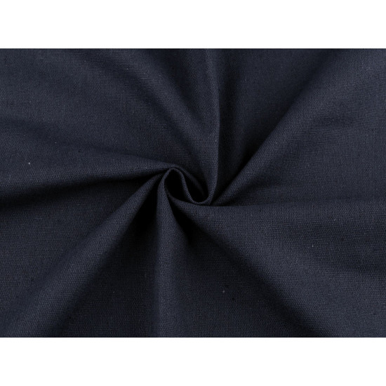 Baumwollstoff/leinenimitat - Dunkelblau (1 Meter) Baumwollstoff/leinenimitat - Dunkelblau (1 Meter)