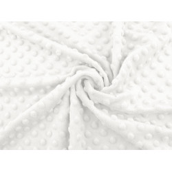 Minki 3d pöttyökkel san - Off white (1 Méter)