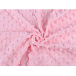 Minki 3d pöttyökkel san - Pink (1 Méter)