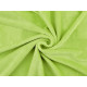 Minky cuddle / soft plush, san - Lime (1 Meter)