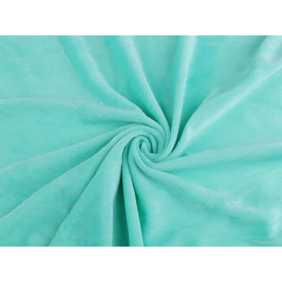 Minky cuddle / soft plush, san - Lime (1 Meter)