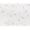Decorative tulle with stars - White (1 Meter)