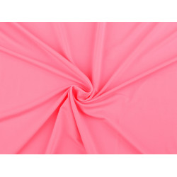Jersey sportswear fabric, smooth pes - Pink neon (1 Meter)