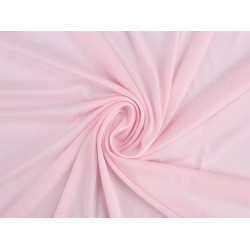 Jersey sportswear fabric, smooth pes - Light pink (1 Meter)