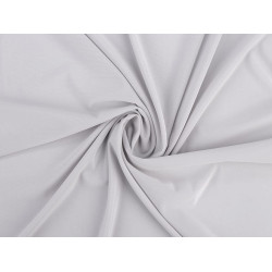 Tissu en jersey pour vêtements de sport, pes lisse - Gris très clair (1 Mètre)
