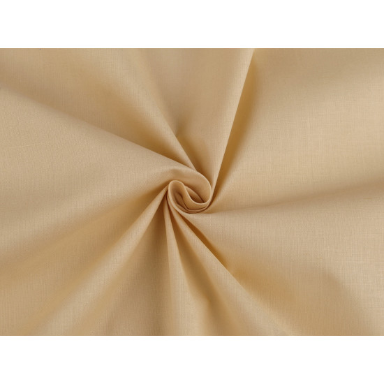 Cotton fabric / canvas single colour - Berlin blue (10 Meters)