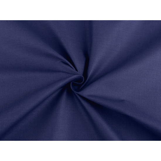 Cotton fabric / canvas single colour - Berlin blue (10 Meters)