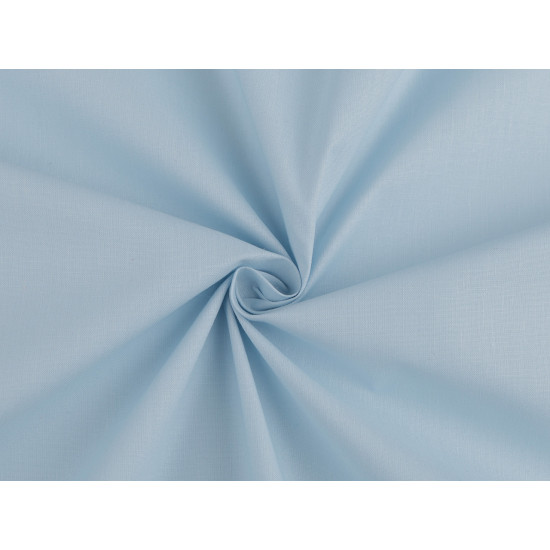 Cotton fabric / canvas single colour - Berlin blue (10 Meters)