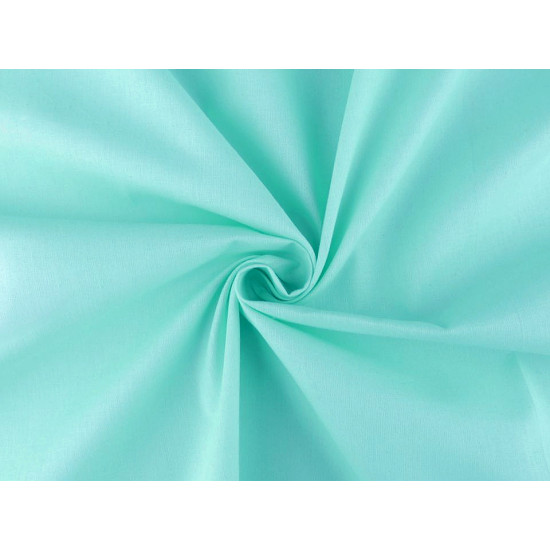 Cotton fabric / canvas single colour - Berlin blue (10 Meters)